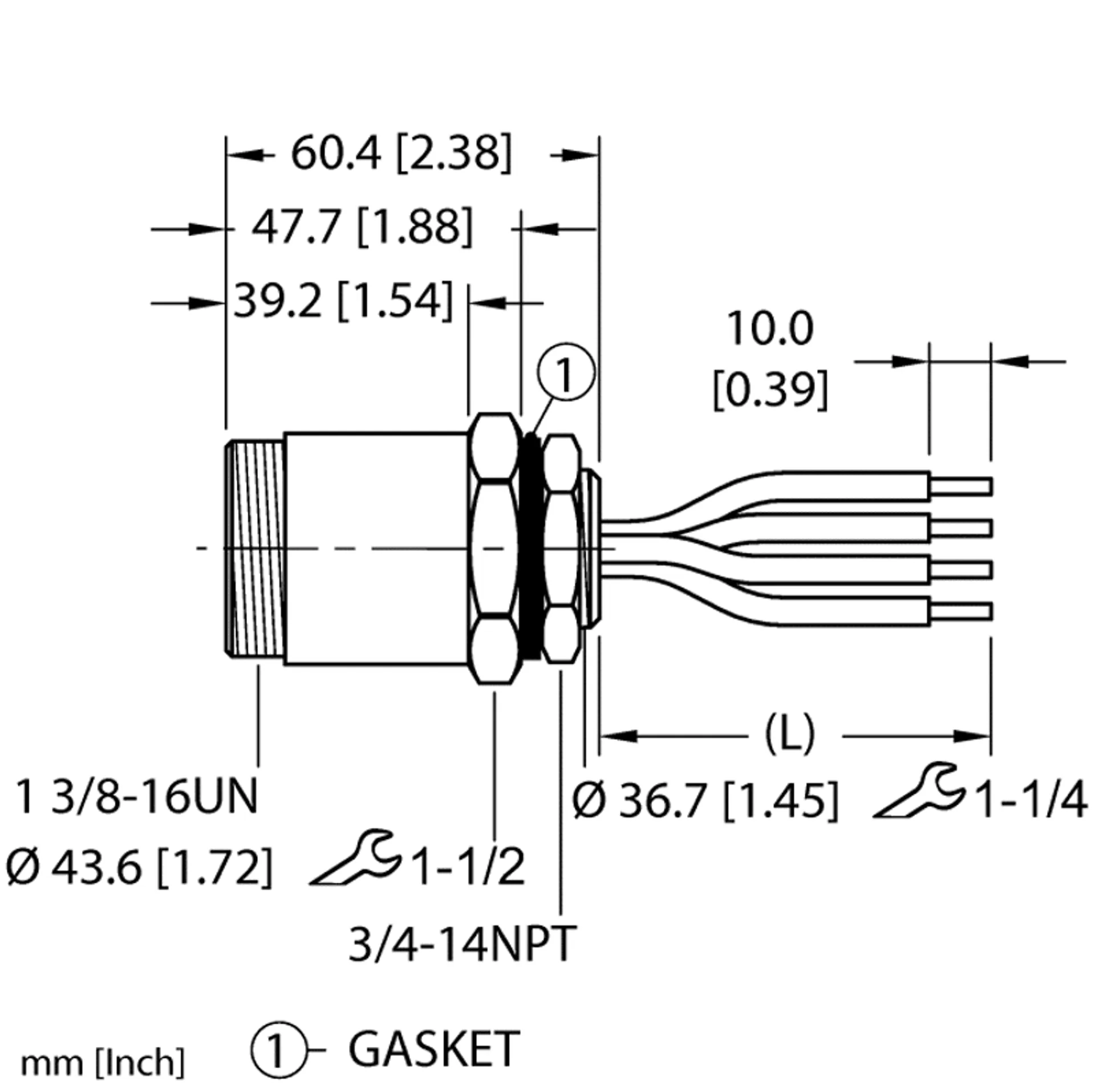 GSDF 40-1M/14.75/NPT