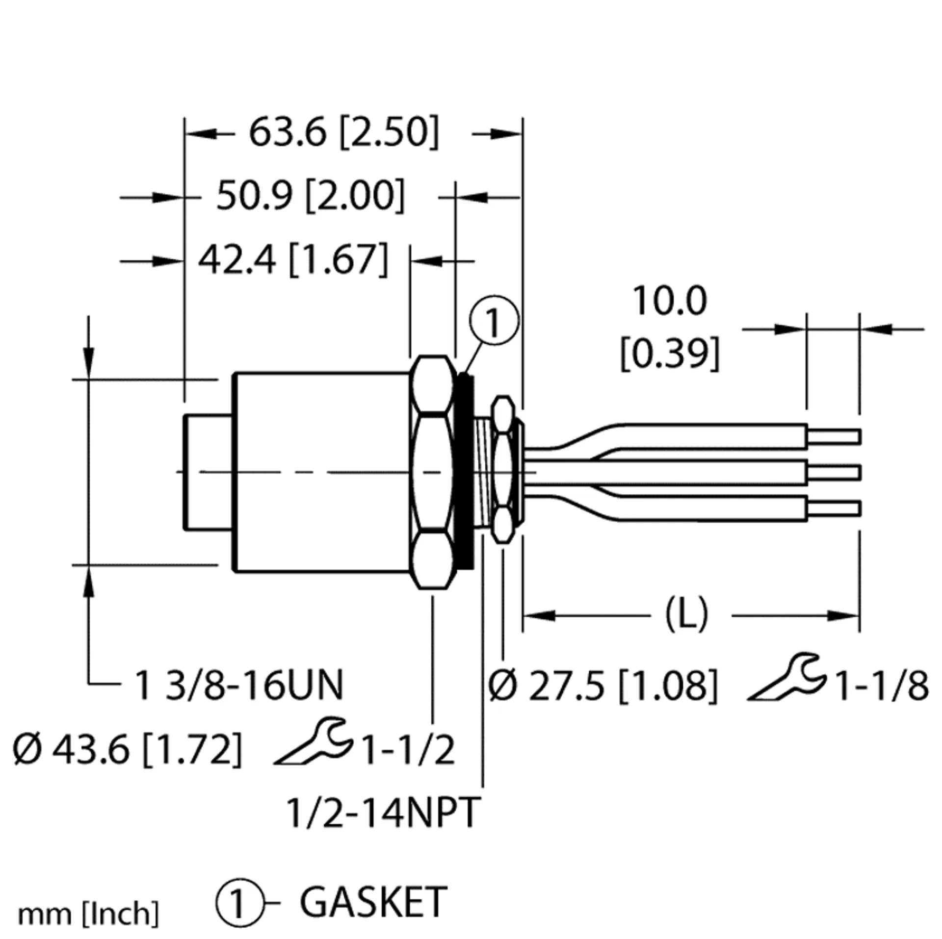 GKDFV 34-1M/14.5/NPT