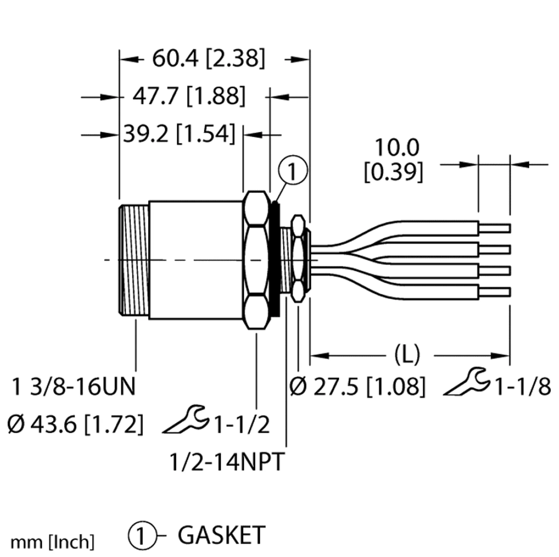 GSDFA 40-2M/14.5/NPT/S3063