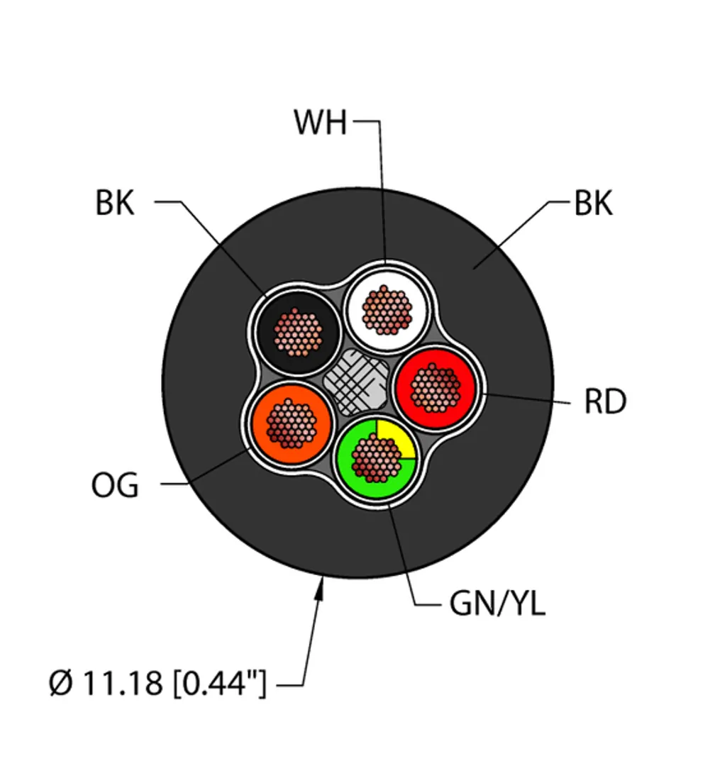 RF52297,BLK,TPE,5X14,TCERDB