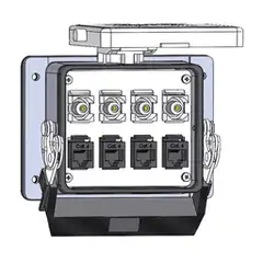 Image of the product D-4RJ45-4RCA-32