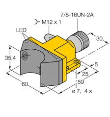 Image of the product NI4-DSU35-2Y1X2-B1160-FKE4.3