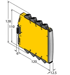 Image of the product IM12-AO01-2I-2I-HPR/24VDC/CC
