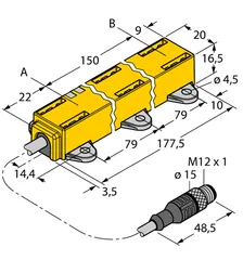 Image of the product LI150P1-Q17LM1-LIU5X2-0.3-RS5
