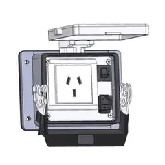 Image of the product DCH1-RJ45-R-32