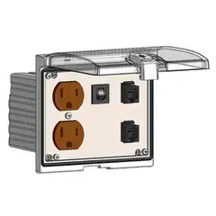 Image of the product LP3-DP-2RJ45-R