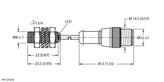 Image of the product BI2-EG08K-AP6X-0.3-RS4T/S1589