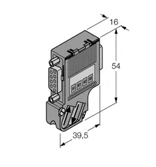 Image of the product D9T-RS485PG /6ES7972-0BB61-0XA0