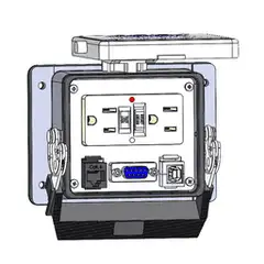 Image of the product GF-DB9-RJ45-USB-BFAF-32