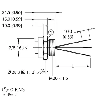 Image of the product RKF 30-3M/M20