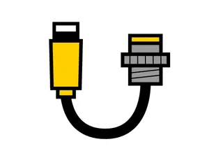 Image of the product RJ45S FKFDV CR 841-0.5M