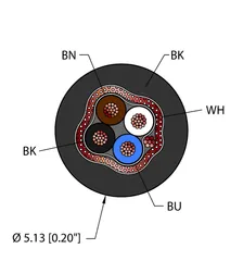 Image of the product BLK,TPU,4X26,S-FDB,AWM,MSHA