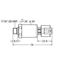 Image of the product PT3000PSIG-2105-U3-DT043P