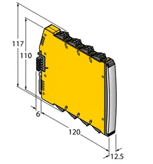 Image of the product IM12-DI03-1S-2R-SPR/24VDC