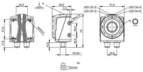 Balluff BVS001F BVS-E Universal vision sensor — General Accessories
