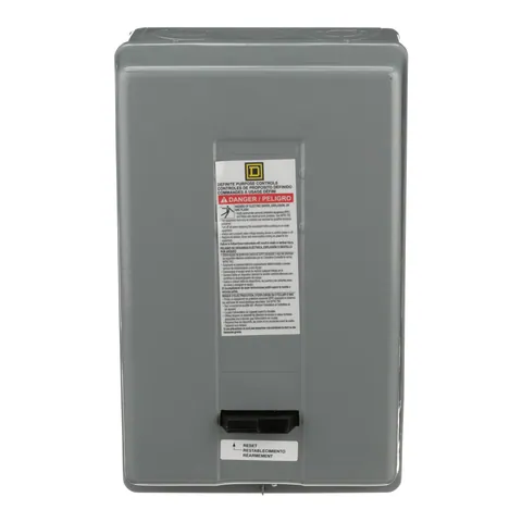 Schneider Electric 8911DPSG53V09 Definite Purpose Starter, nonreversing, 50A, 3 pole, 3 phase, 208V to 240V AC coil, melting alloy overload, NEMA 1 — Control e HMI