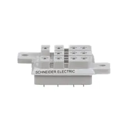 Schneider Electric 70-124-1 Socket for 788R Series Relays, 3PDT, 15A, 300V, 11 Pins, Solder Terminal — Akcesoria ogólne