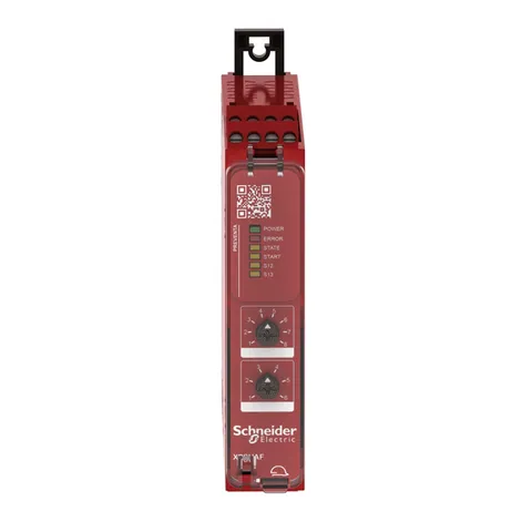 Schneider Electric XPSUAF13AP safety module, Harmony XPSU, Cat 4, potential free 2 NC, NO NC, 2 PNP, 24V AC or DC, screw — Contactors & Relays