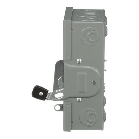 Schneider Electric D211N Safety switch, general duty, fusible, 30A, 2 pole, 3hp, 120VAC, NEMA 1, neutral factory installed — General Accessories