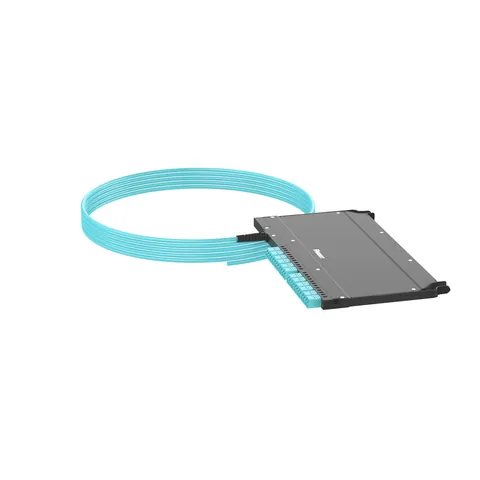 Panduit FZUYBXLNNNNM015 24 Fiber OM4 B2ca/LSZH LC Cassette, Left, Ultra IL, 15m — Cables e hilos industriales