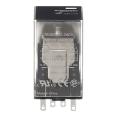 Schneider Electric 792XDXC-240A Power relay, SE Relays, 4PDT, 6A, 240 VAC, clear cover — Akcesoria ogólne