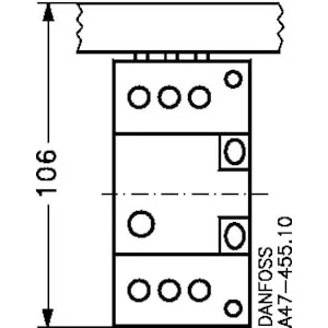 Danfoss 047B3056 CTI 15 Motor Contactor — Contactores y relés