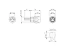 933383100 ELKE 3308 V FM 8 05 HIRSCHMANN, Cables e hilos industriales