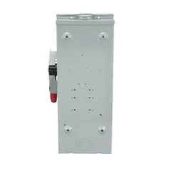 Schneider Electric HU363RB Heavy Duty Safety Switch, Non-Fusible, 100A, 3 Wire, 3 Poles, 600VAC/DC, Type 3R, Bolt On Hub Provision — Akcesoria ogólne