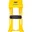 Sick 2102289 Accessories Mounting systems, Mounting brackets and plates, Mounting bracket, heavy-duty version, with protection cover, for floor mounting, height adjustment possible from 90 ... 310 mm, scanner tilt angle: ± 5º. Additional mounting brackets are not required. — Accessori generali
