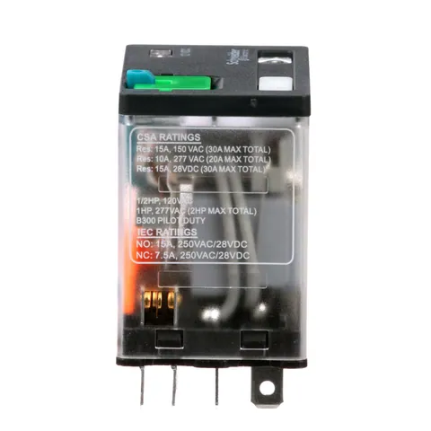 Schneider Electric 784XDXM4L-12D Power Relay, General Purpose Relays, 4PDT, LED clear cover, lock push button, faston terminals, 15A, 12V DC, 4NO + 4NC — Akcesoria ogólne