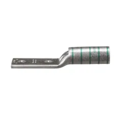 Panduit LCC600-12W-6 Compression Lug, 600, Tin Plated Copper, Straight, Two 1/2" Stud, Pack of 6 — Accesorios generales
