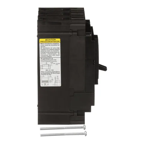 Schneider Electric HDL36110 Circuit breaker, PowerPacT H, 110A, 3 pole, 600VAC, 14kA, lugs, thermal magnetic, 80% — Accessori generali