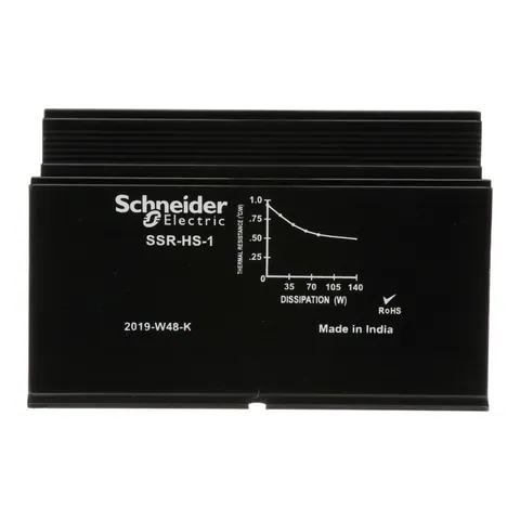 Schneider Electric SSR-HS-1 Heat sink, SE Relays solid state relay accessory — General Accessories