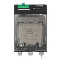 Schneider Electric 783XCXM4L-12D Power relay, SE Relays, 15A, 3PDT, 12 VDC, cover with locking push button and LED — Akcesoria ogólne