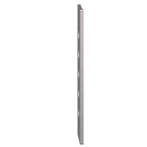 Schneider Electric XAPE305 Drilled front plate with fixing screws, Harmony XAP, XB2 SL, metal, 5 cut outs, 72x204mm, 22mm — Accessori generali