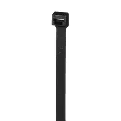 Panduit PLT9LH-L0 Pan-Ty® PLT9LH-L0 Cable Tie, Black, UV PA6.6, 30.5"L, 120lb, PK50 — Connectors & Plugs