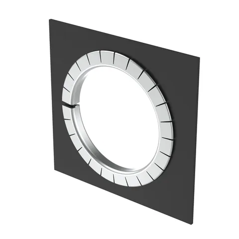 Panduit GEE62F-A-C0 GEE62F-A-C0 Slotted Grommet, Black, PE, 0.062" Max Panel, 0.16"x0.13", PK1 — Industrial Cables & Wires