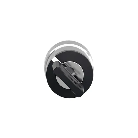 Schneider Electric ZB4BG05 Key switch selector head, Harmony XB4, metal, black, 22mm, key 455, 3 positions, spring return from right to center, key withdrawal left and center — Allgemeines Zubehör
