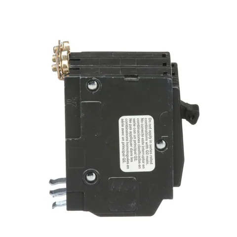 Schneider Electric QOB350 Mini circuit breaker, QO, 50A, 3 pole, 120/240VAC, 10kA, bolt on mount — General Accessories