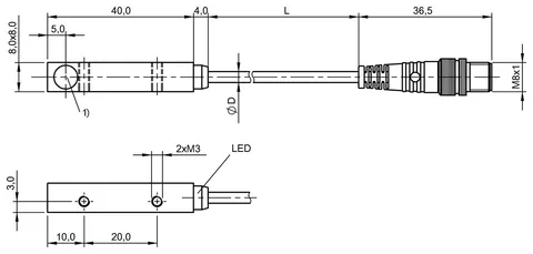 Balluff BES01T6 Square compact version — Proximity & Inductive Sensors