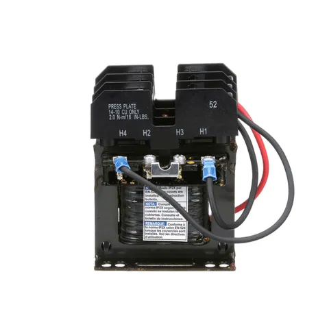 Schneider Electric 9070TF50D1 Industrial control transformer, Type TF, 1 phase, 50VA, 240x480V primary, 120V secondary, 50/60Hz — General Accessories