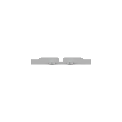 Wago 221-2525 Mounting carrier; 5-way; for inline splicing connector with lever; for screw mounting; gray — Terminal Blocks