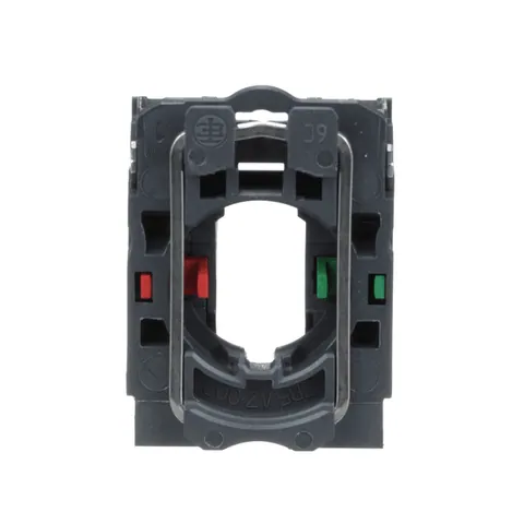 Schneider Electric ZB5AZ105 Harmony, 22mm Push Button, XB5A operators, contact block, with mounting collar, 1 NO and 1 NC, screw clamp terminal — Switches & Modular Apparatus