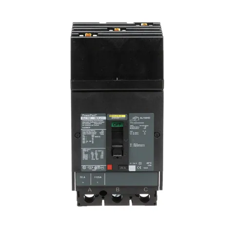Schneider Electric HJA36070 Circuit breaker, PowerPacT H, 70A, 3 pole, 600VAC, 25kA, I-Line, thermal magnetic, 80%, ABC — Accessori generali