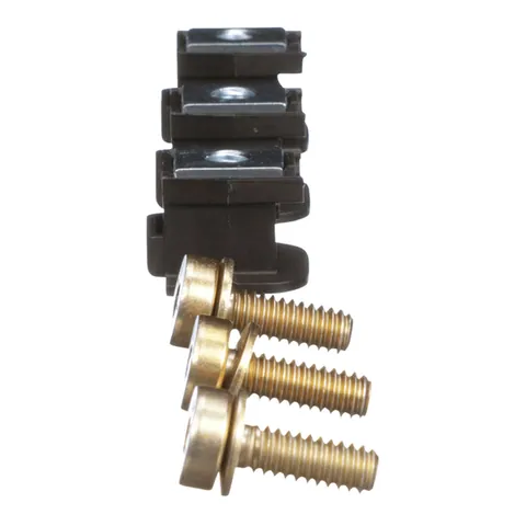 Schneider Electric S37444 Circuit breaker accessory, PowerPacT H, terminal nut, for busbar, tap 1/4-20, UL, qty 3 — Accessori generali
