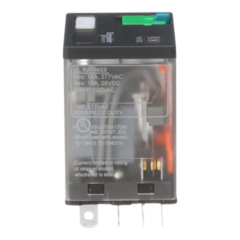 Schneider Electric 784XDXM4L-110D Power relay, SE Relays, 15A, 4PDT, 110 VDC, cover with locking push button and LED — Akcesoria ogólne