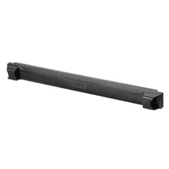 Panduit TLBP1S-V Tool-less Blanking Panel, 1 RU, Black — Control Cabinets & Enclosures