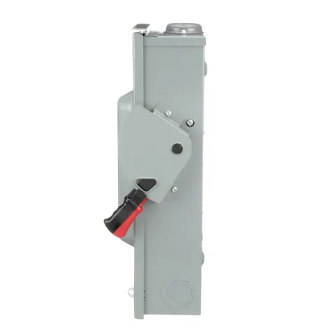 Schneider Electric H363RB Safety switch, heavy duty, fusible, 100A, 3 wire, 3 poles, 100hp, 600VAC/DC, Type 3R, bolt on hub provision — Akcesoria ogólne