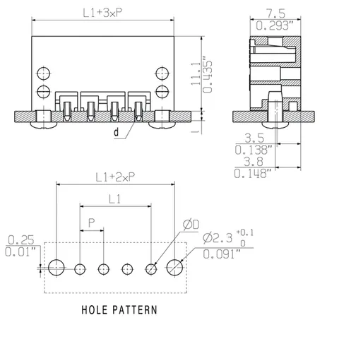 Weidmuller 1842860000 PCB Plug-in Connector SL-SMT 3.50/11/180F 3.2SN BK BX — Accessori generali
