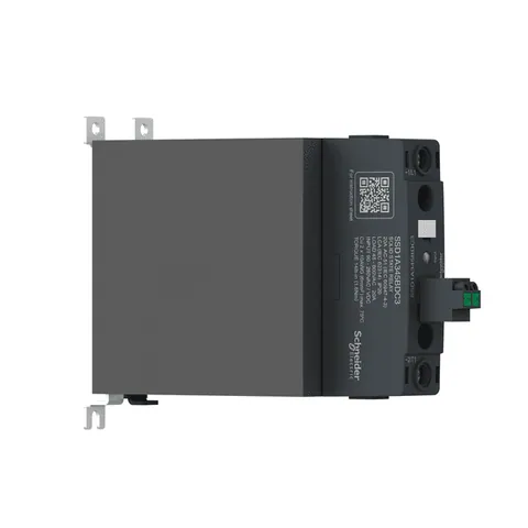 Schneider Electric SSD1A360M7C3 Solid State Relay, 60 A, DIN Rail Mount, Zero Voltage Switching, Input 90…280 V AC/DC, Output 48...600 V AC — Cables & Connectivity
